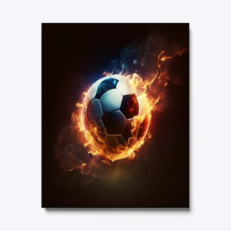 Fire Soccer Ball